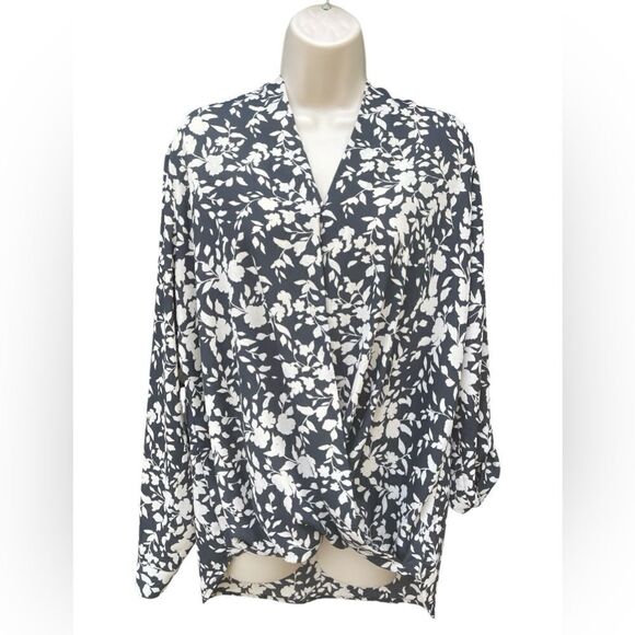PLEIONE FLORAL BLOUSE SIZE XL - Picture 1 of 7